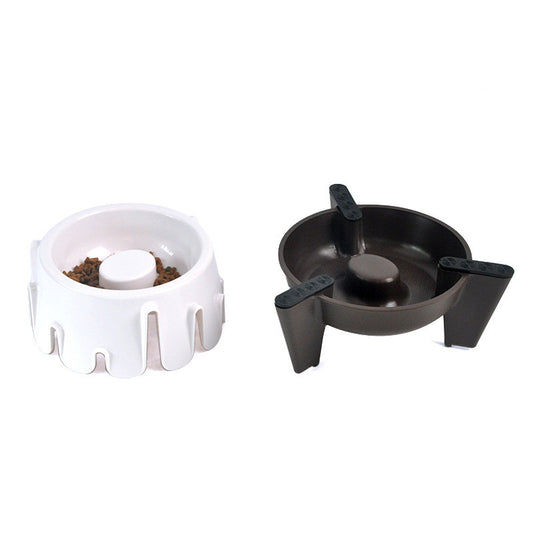 Wet and dry pet bowl