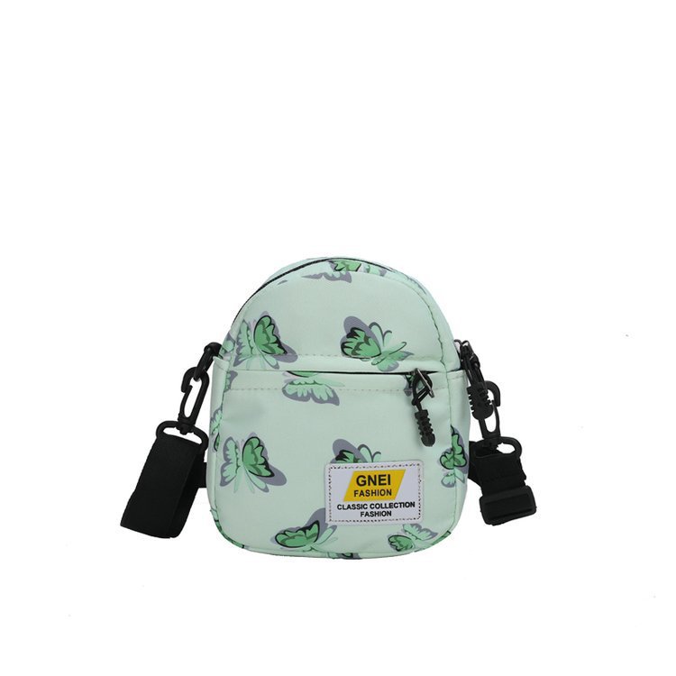 Spring And Summer Women's Bag Fashion Printed Nylon Fabric Travel Out Shoulder Crossbody