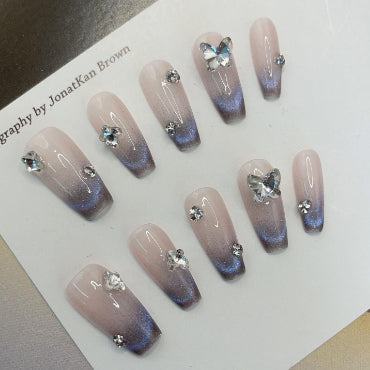 Women's Handmade Cat's Eye Wear Nail Tip