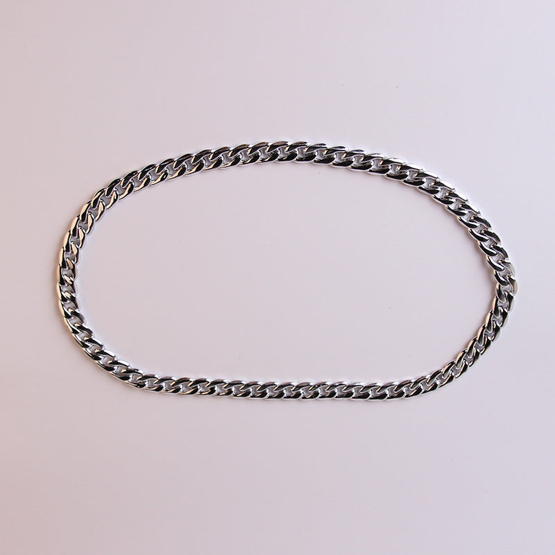 Fashion Personality Top Hat Button Belt Accessories