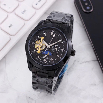 Men's Steel Band Mechanical Watch