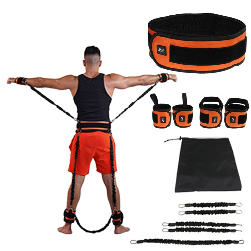 Leg squat, boxer, wrestle training, bouncing rope, volleyball, basketball, tennis, elastic rope