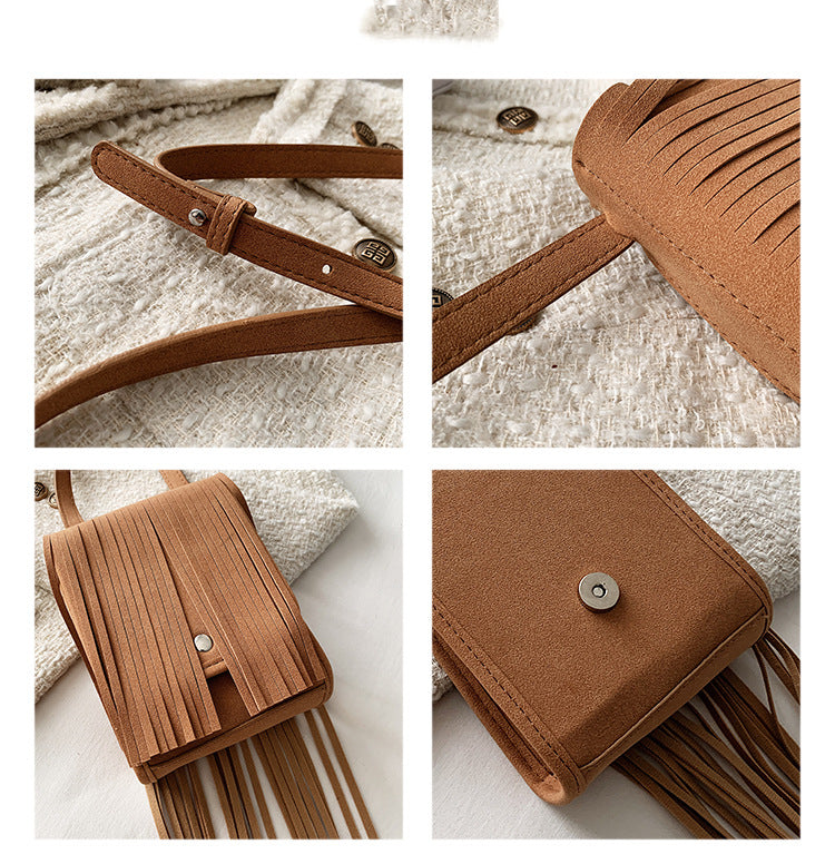 High Sense Of Autumn And Winter Fashion One-shoulder Small Square Bag