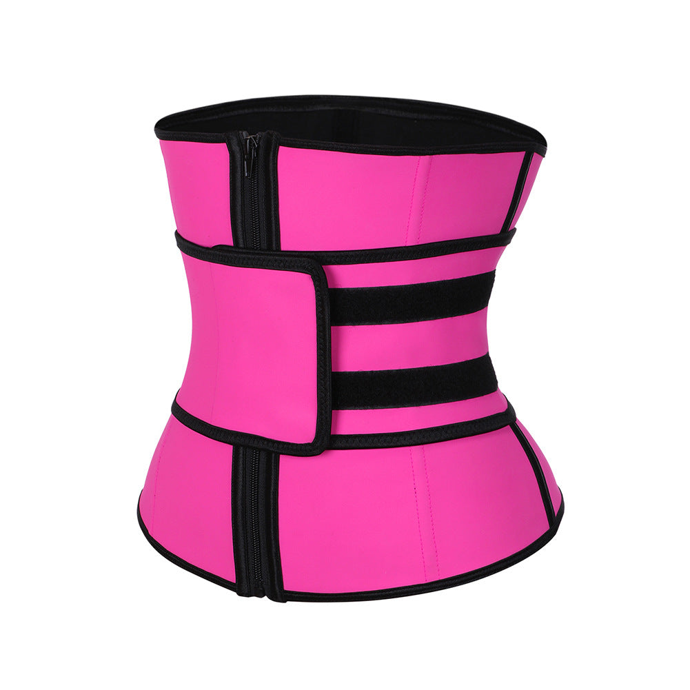 Rubber belly corset