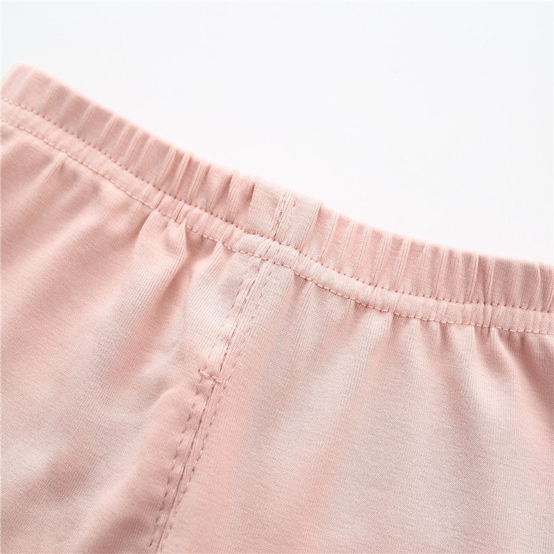 Amber Cotton Baby Girl Leggings
