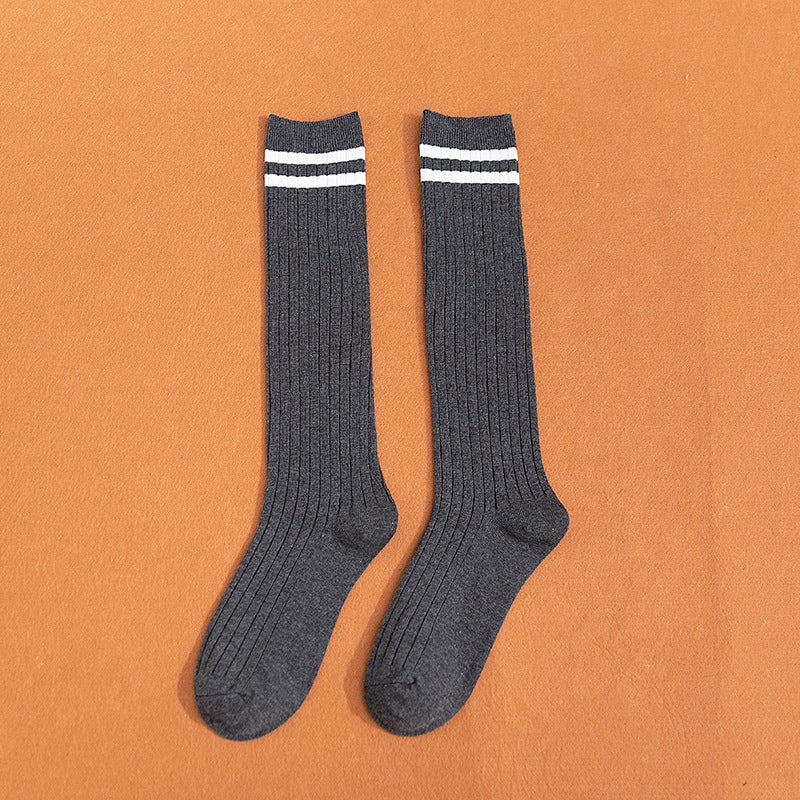 South Korea Japanese jk middle tube knee-length street half-high tube ins trendy socks