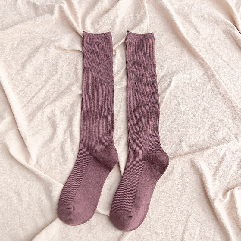 South Korea Japanese jk middle tube knee-length street half-high tube ins trendy socks