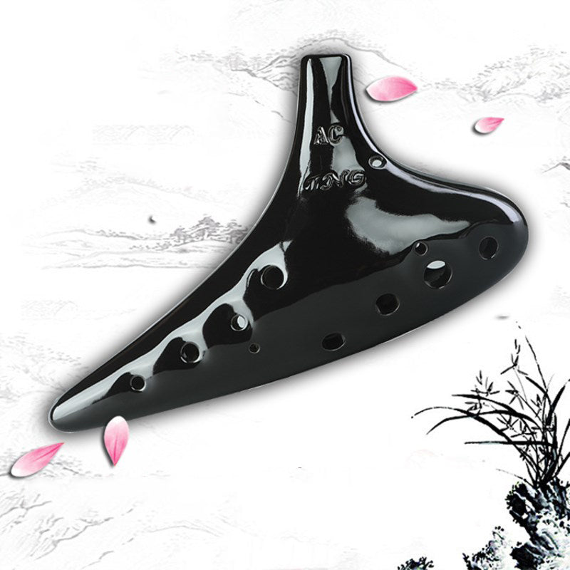 Burning Ocarina 12 Hole Alto