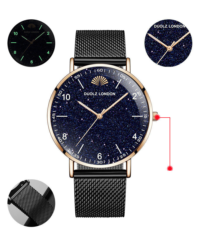 Non-mechanical watch star male watch