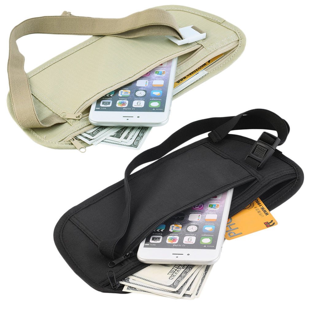 Travel pockets shoulder bag sports bag waist wallet