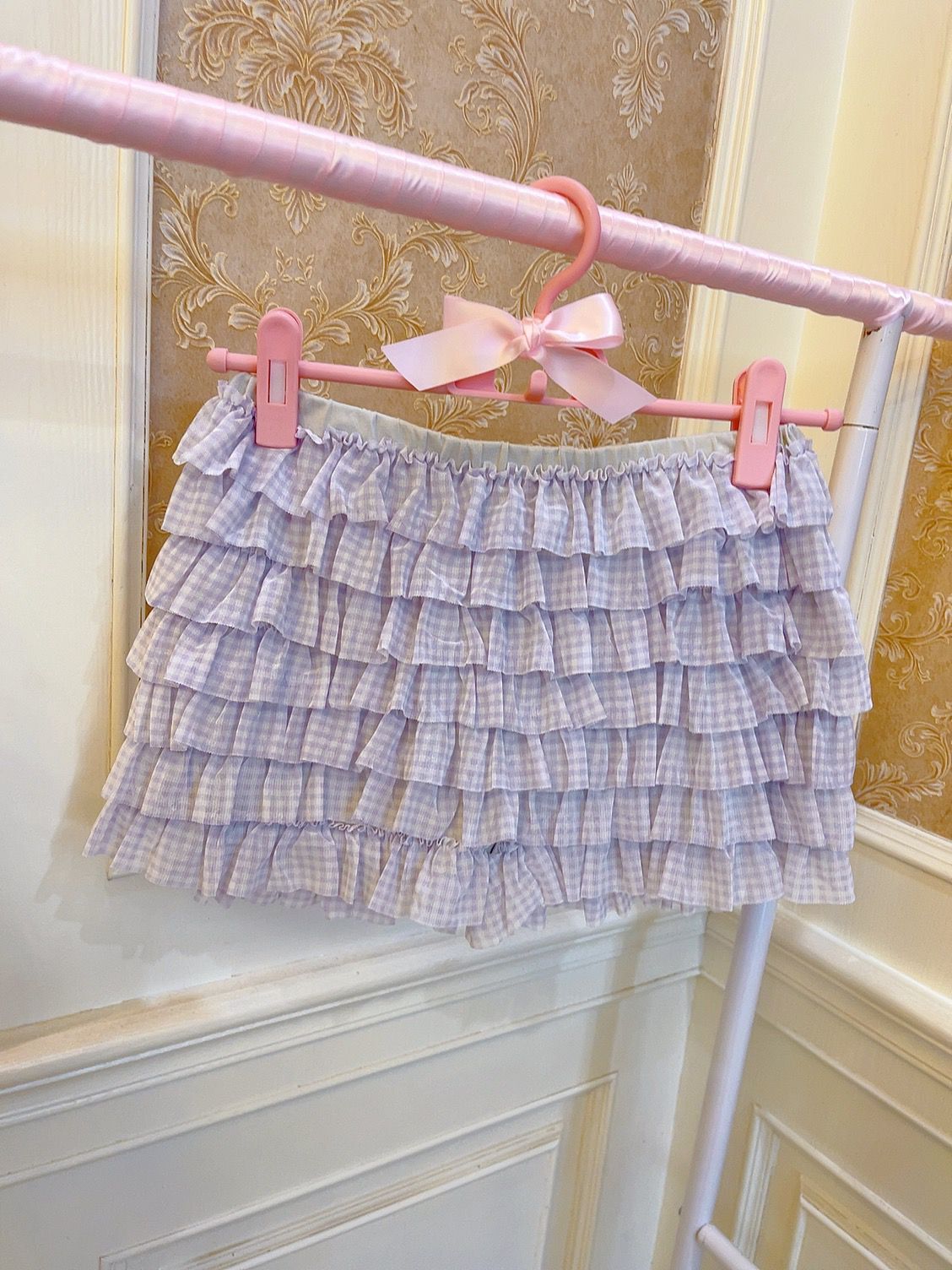 Ice Cream Lattice Multi-layer Cake Fungus Lace Mesh