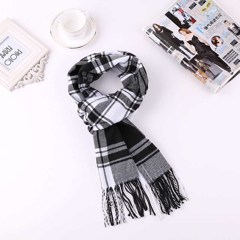 Men's European and American British style fashion bib scarf