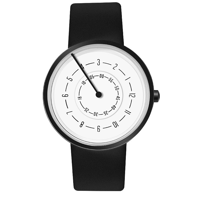 Punk-stil simpelt bælte quartz-ur