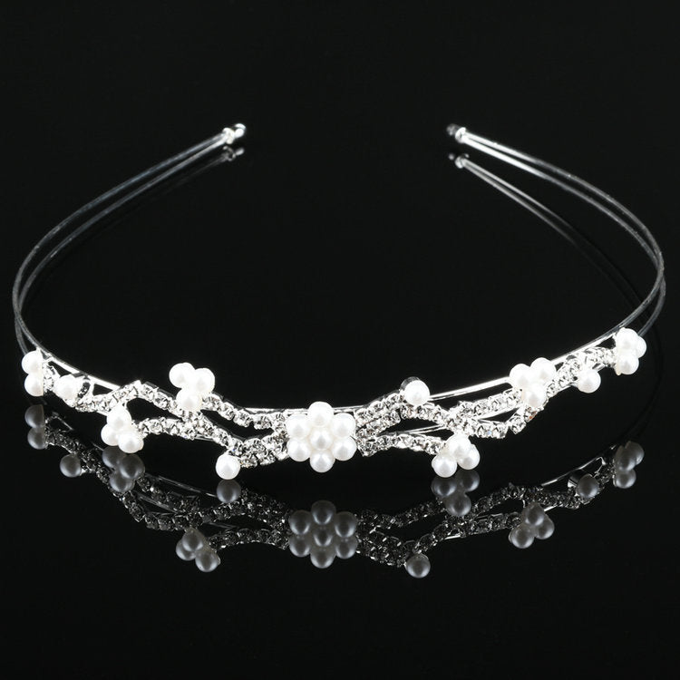 Japanese and Korean brides simple style children's headdress handmade