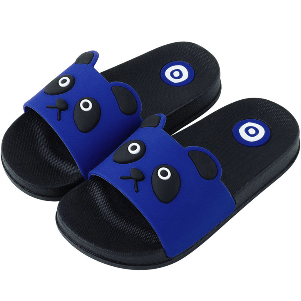 Cute indoor household bath slippers