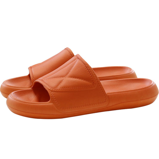 Non-slip bathroom home slippers