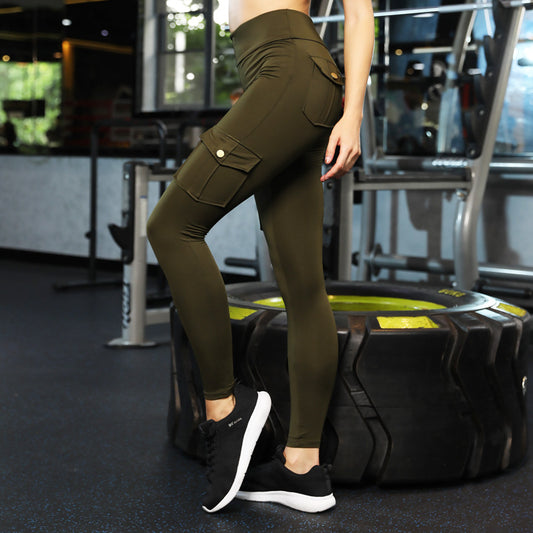 Buttocks high waist quick-drying running pants yoga pants