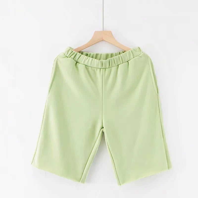 Women's loose track shorts