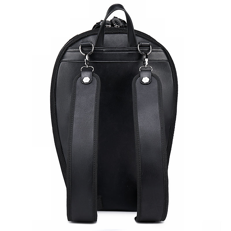 Personality new three-dimensional bone skull PU backpack Fashion multi-function outdoor backpack wholesale