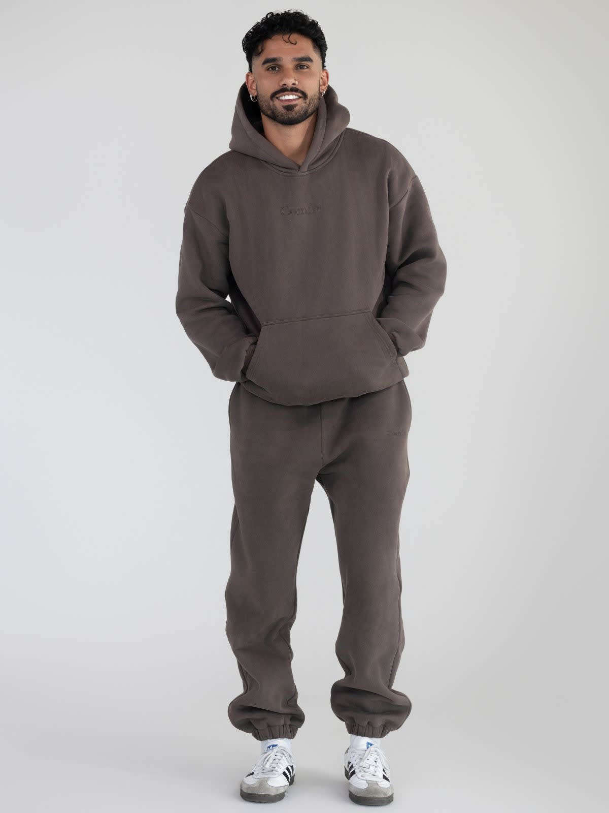 Couples Hoodie And Casual Loose Sweatpants Set