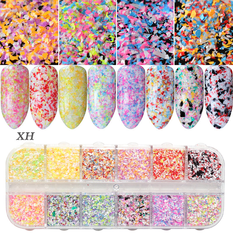 Neglelak med glitter