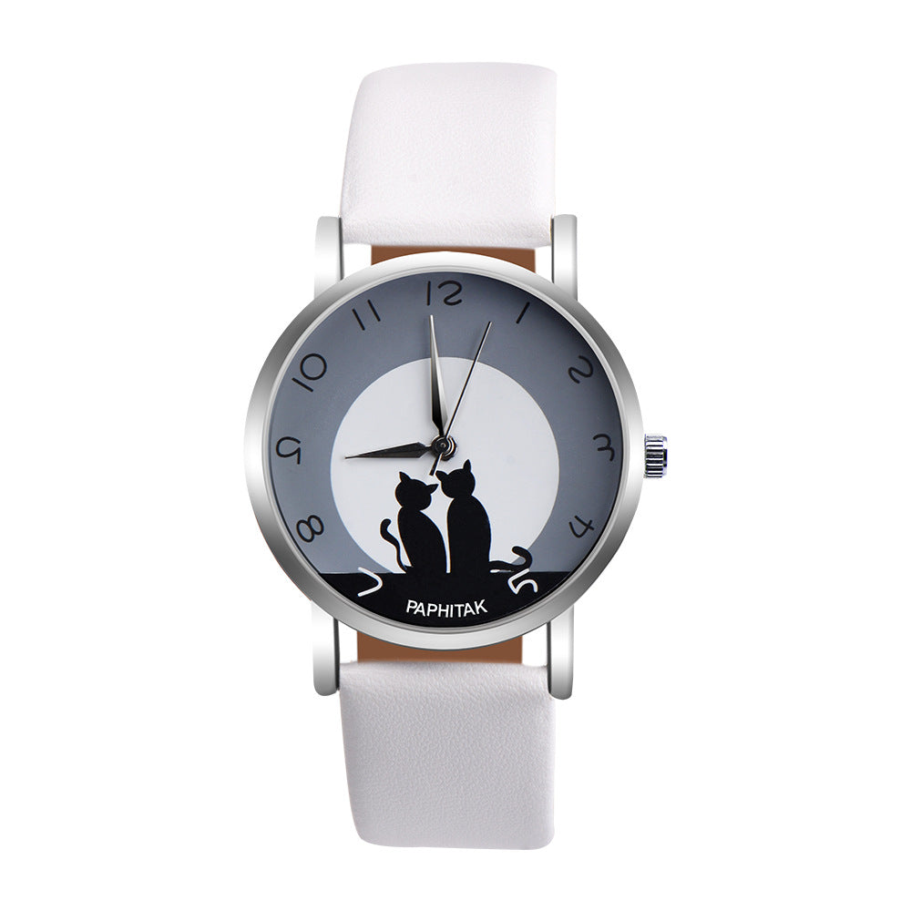 Quartz couple watch