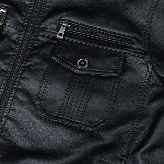 Men's leather jacket