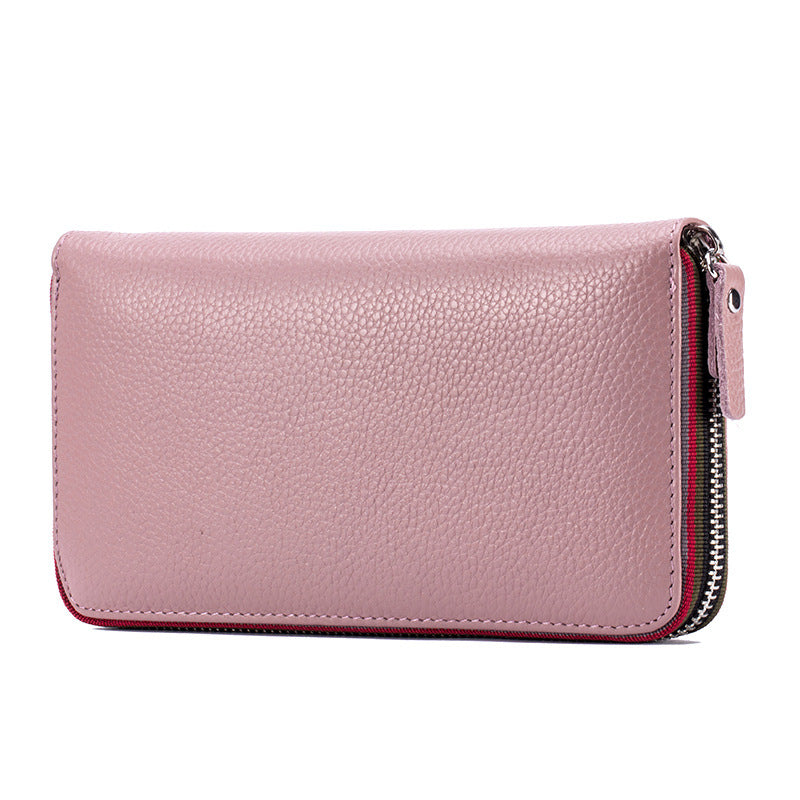 Leather casual wallet