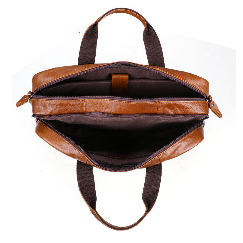 leather computer bag   17 inch