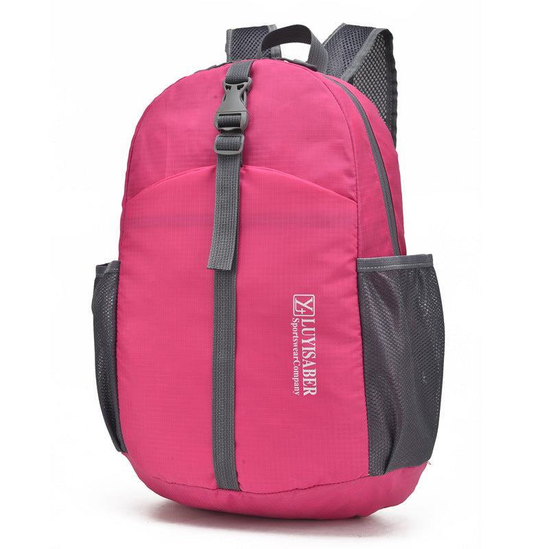 Foldable Nylon Waterproof Lightweight Climbing Backpack Outdoor Sports Bag