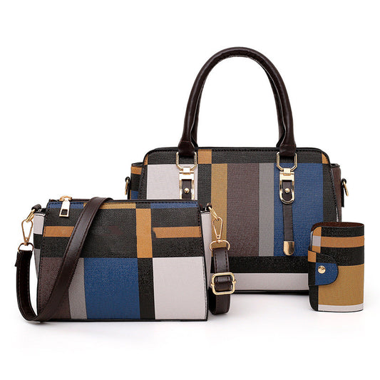 Dame Fashin Enkel Skulder Crossbody Håndtaske