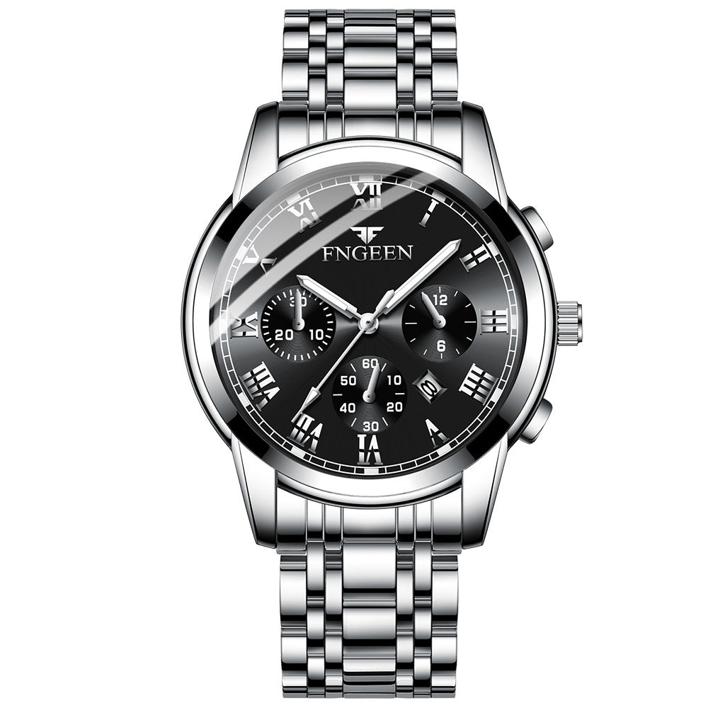 Fashionable Quartz Waterproof Student Men's Watch