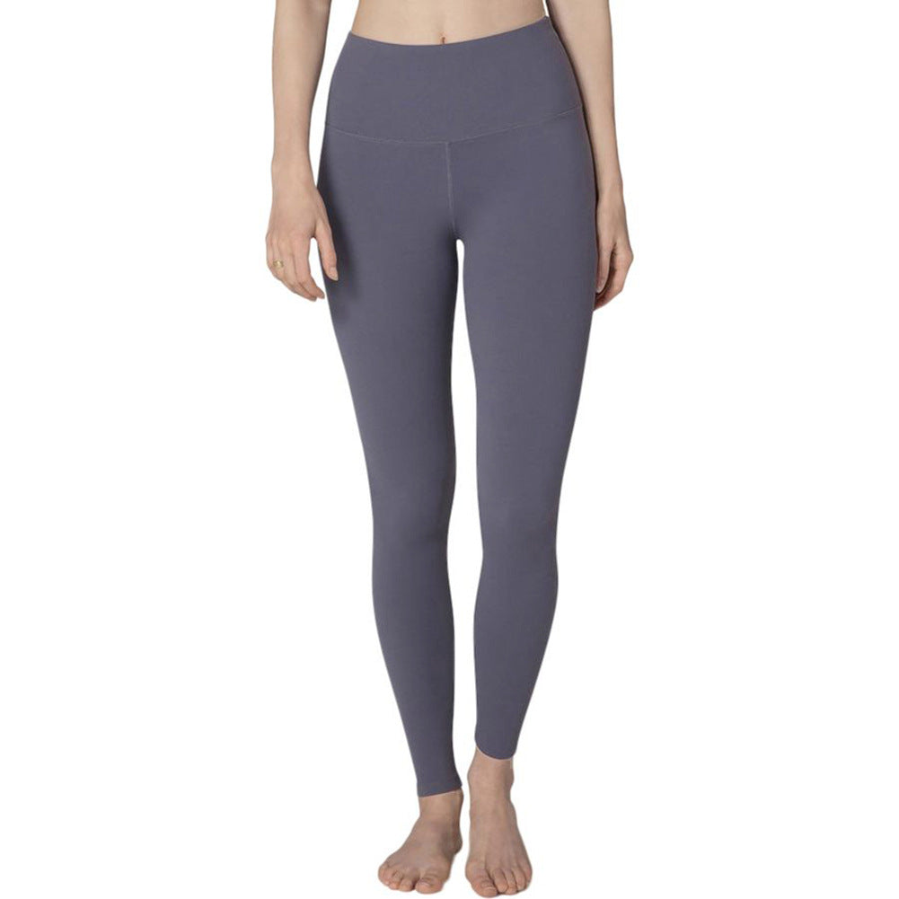 Solid Color High Waist Cropped Leggings