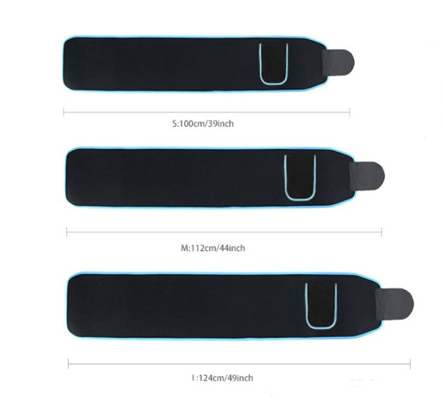 Sports sweat belt