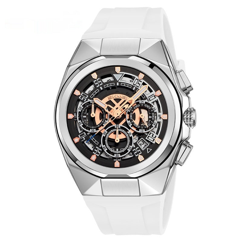 Hollow Sheet Plate Multifunctional Non-mechanical Watch