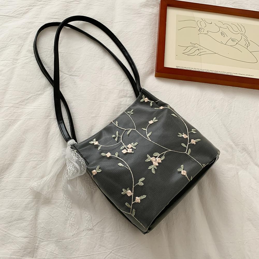 New style lace embroidery bucket
