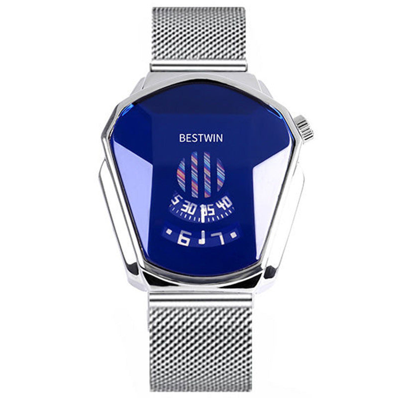 Non-mechanical Locomotive Men's Casual Watch