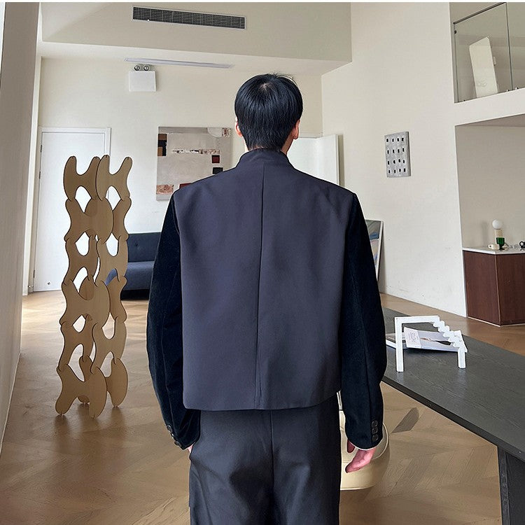 Mænds koreansk nationalstil design sans-pladespændedragt