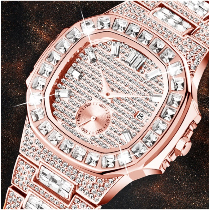 Waterproof quartz watch