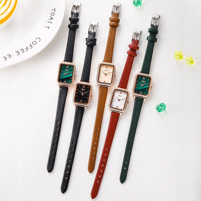 GEDI vintage square quartz watch