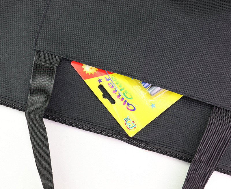 Thickened A3 Waterproof Portable 8K One-shoulder Sketchpad Bag