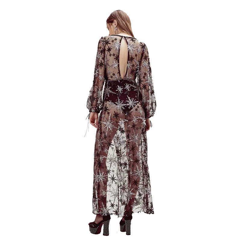 Hot Selling Lace Dress In Europe And America