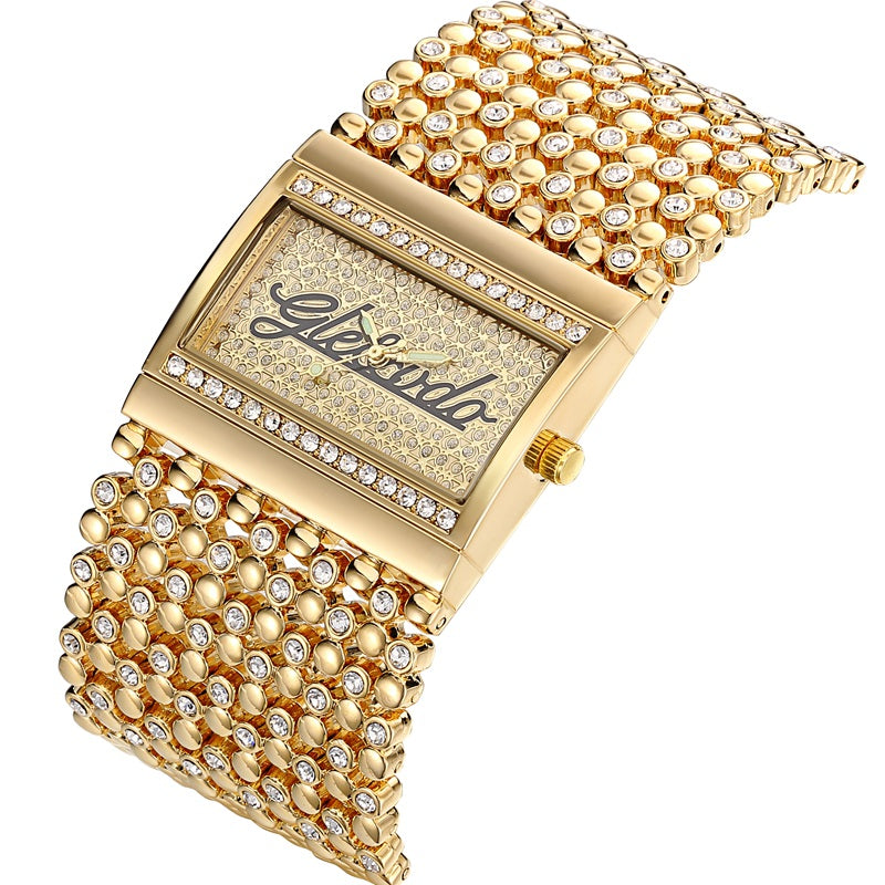Nyt G-D-ur Dame Kvarts Analog Afslappet Ur Guld Ur Kvarts Enkelt Ur Relogio Feminino Reloj Mujer Montre