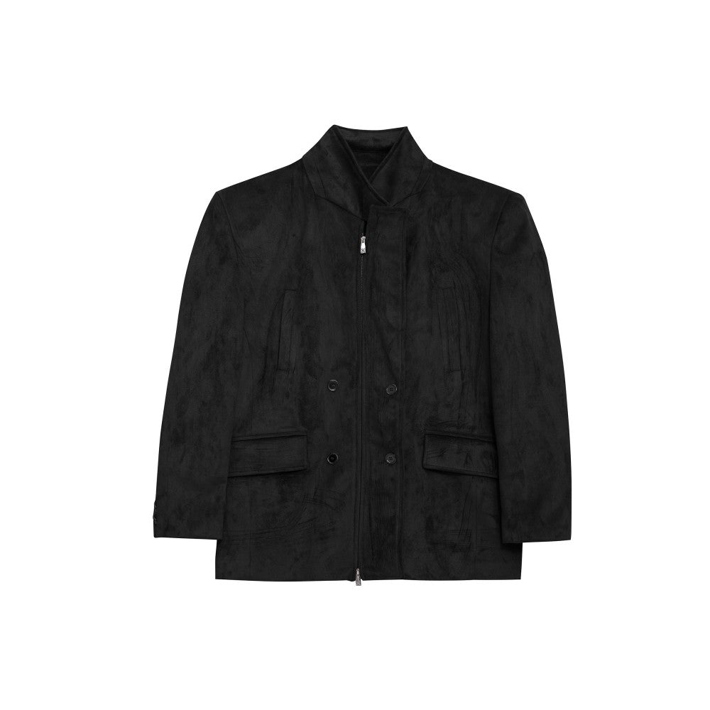 Metal Embellished Jacket Multiple Wear Suit Jacket