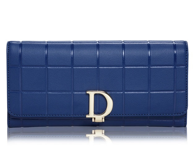 Brand Plaid Coin Purse High Quality Female Long Clutch