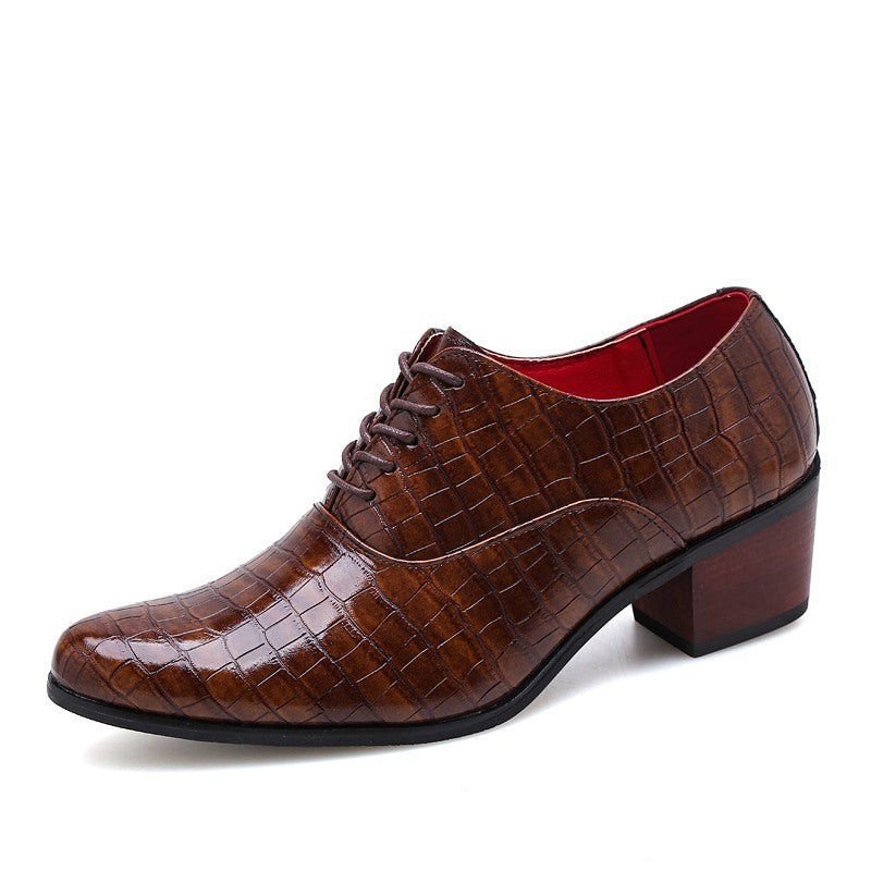 Men's breathable low top shoes wedding shoes