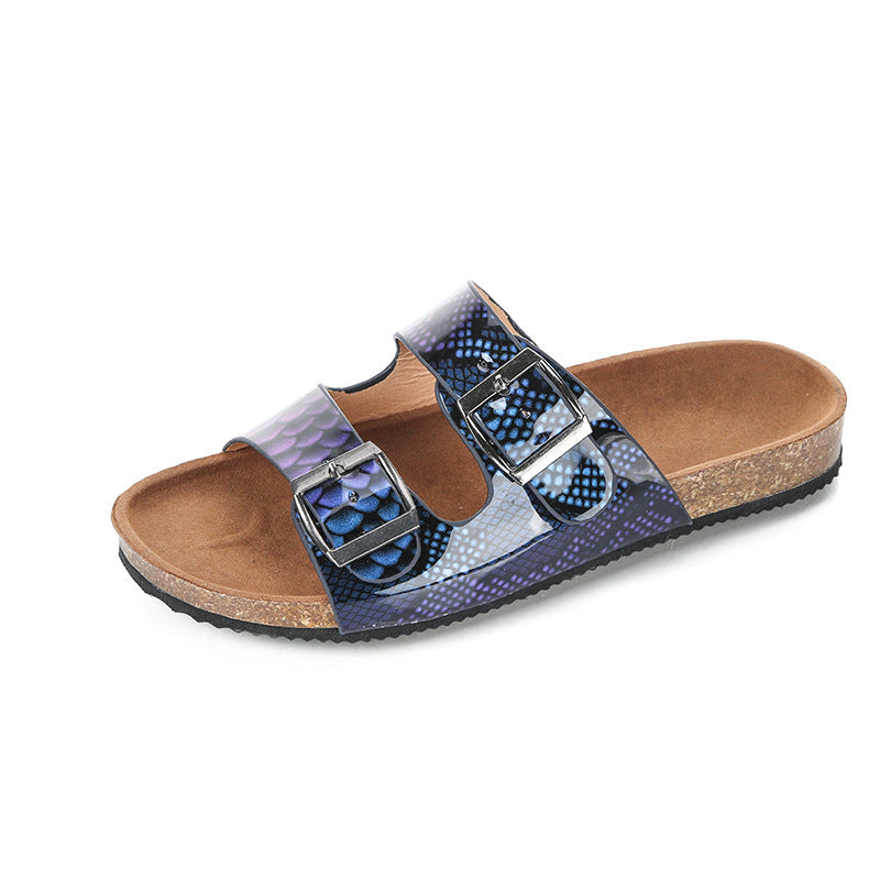 National style couple Leather Sandals