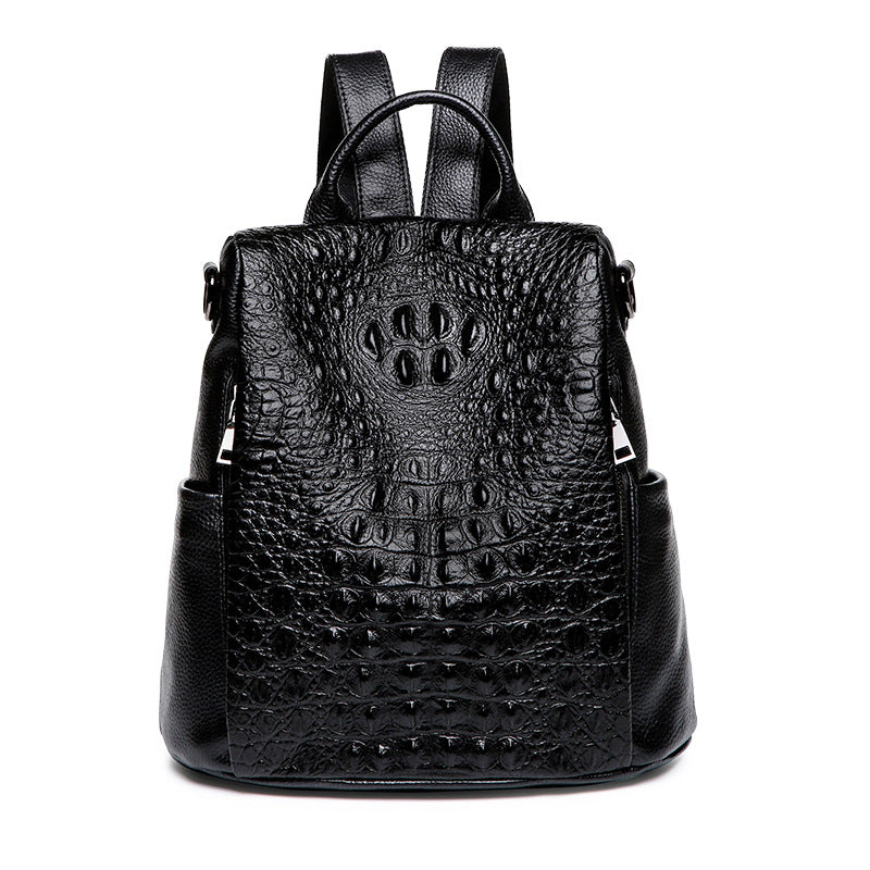 Women's Casual Fashion Solid Color Backpack