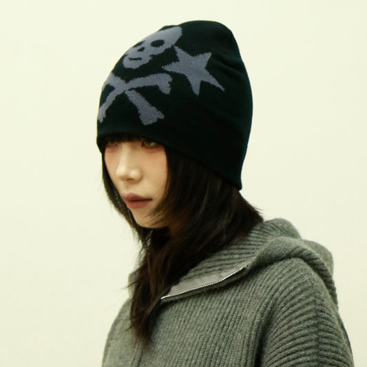 Cold Protection In Warm Hip Hop Fashion All-match Woolen Cap