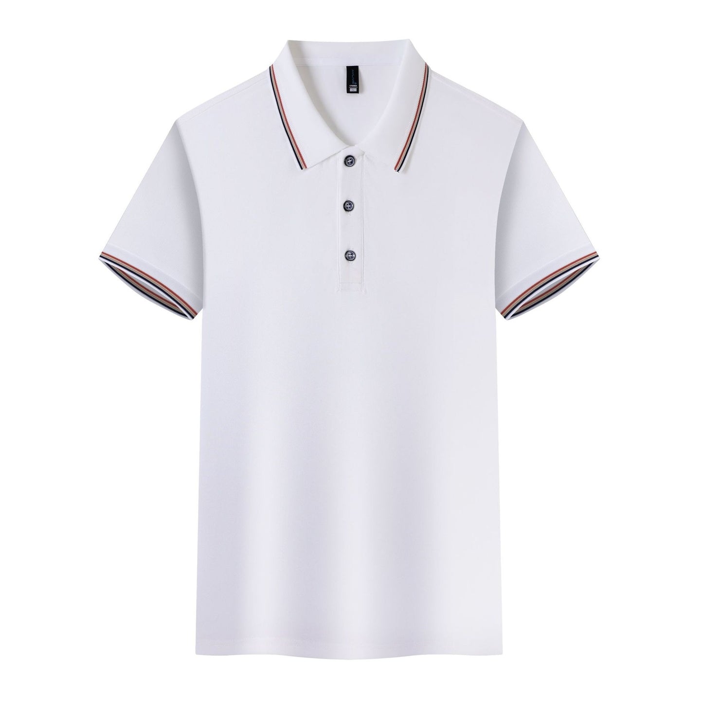 Ice-feeling Solona Color Matching Work Clothes Polo Shirt